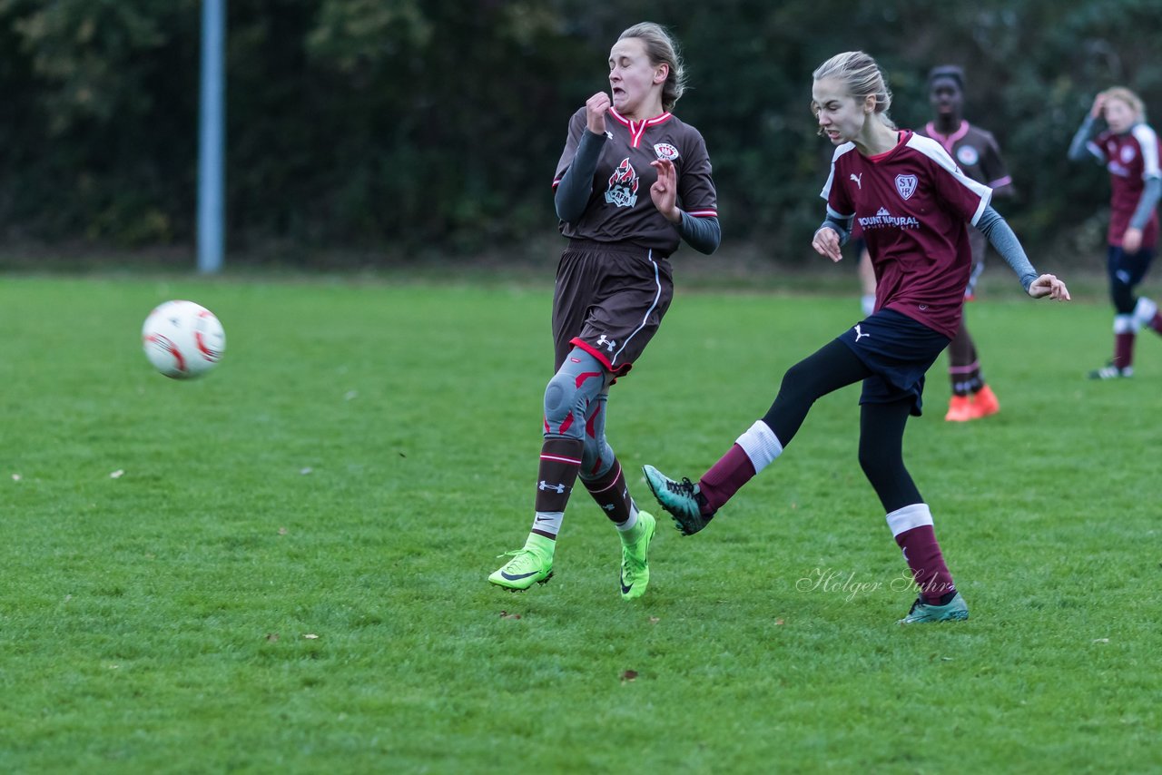 Bild 229 - C-Juniorinnen Halstenbek-Rellingen - St.Pauli : Ergebnis: 0:5